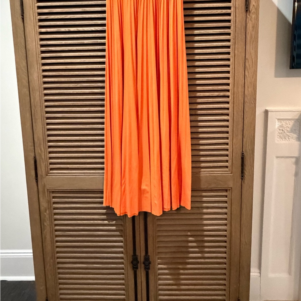 Vibrant Orange Skirt
